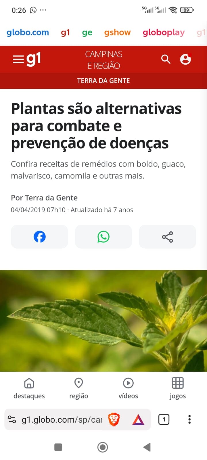 Alternativas Naturais